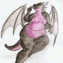 terrible looking fat dragoness thing