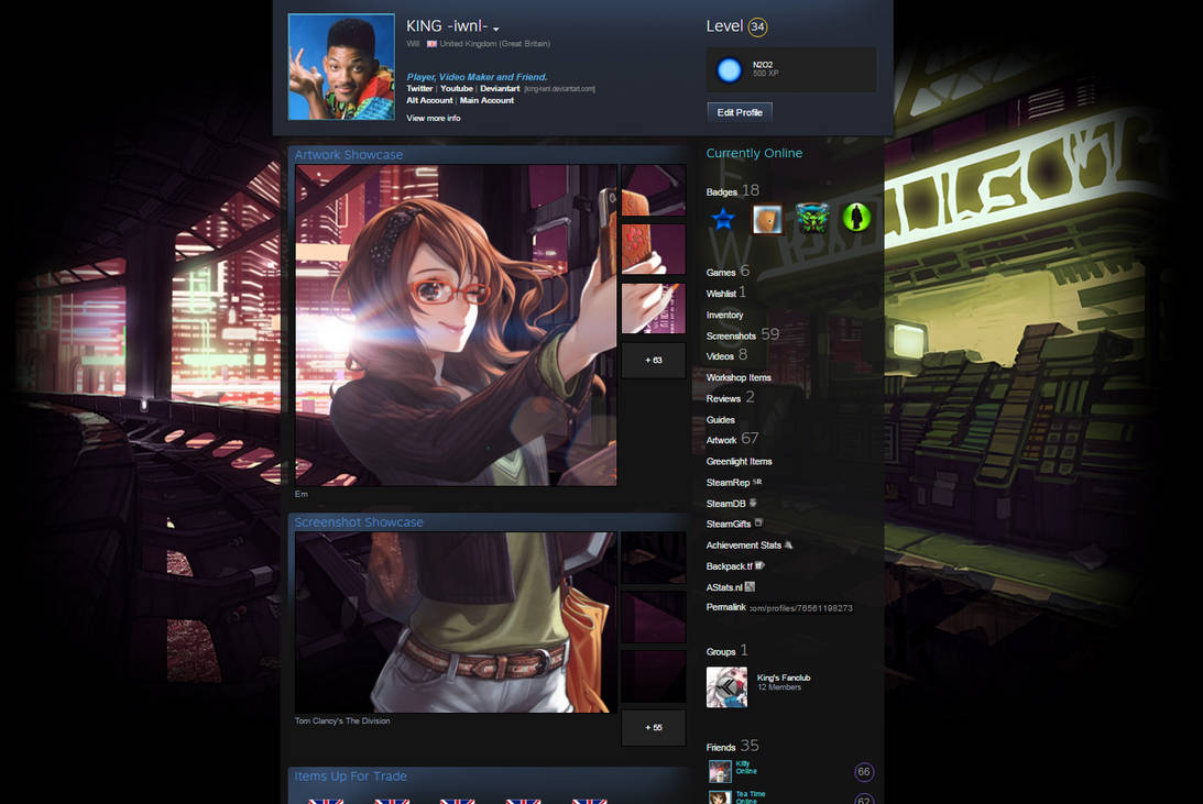 Em - Steam profile design by King-iwnl on DeviantArt