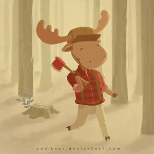 Lumberjack Moose