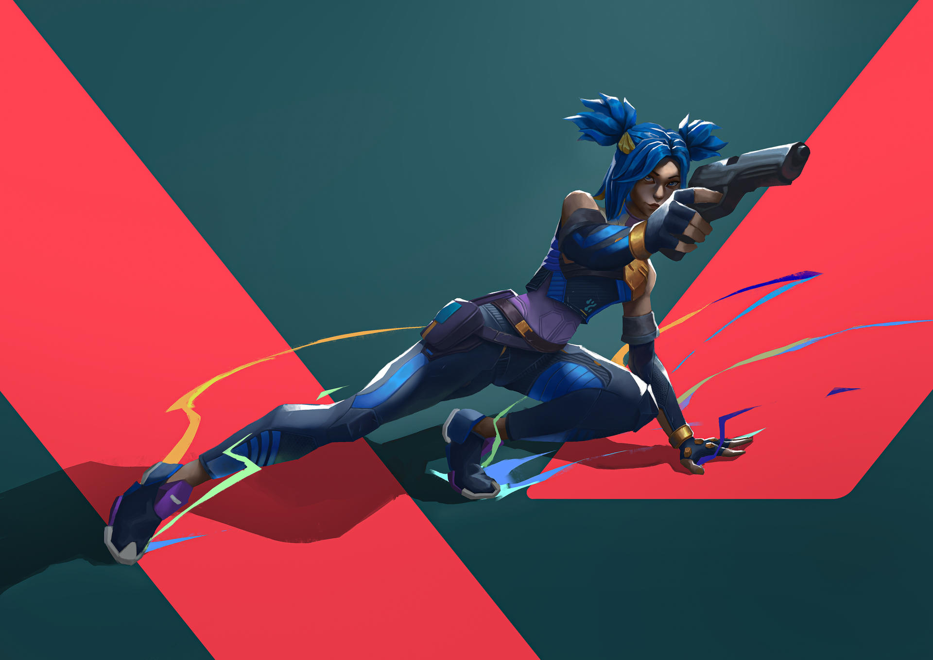 Neon fanart (Valorant) by Ziya97 on DeviantArt