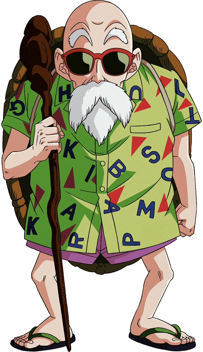 Master Roshi's Head Master Roshi Render by Lunuel on DeviantArt