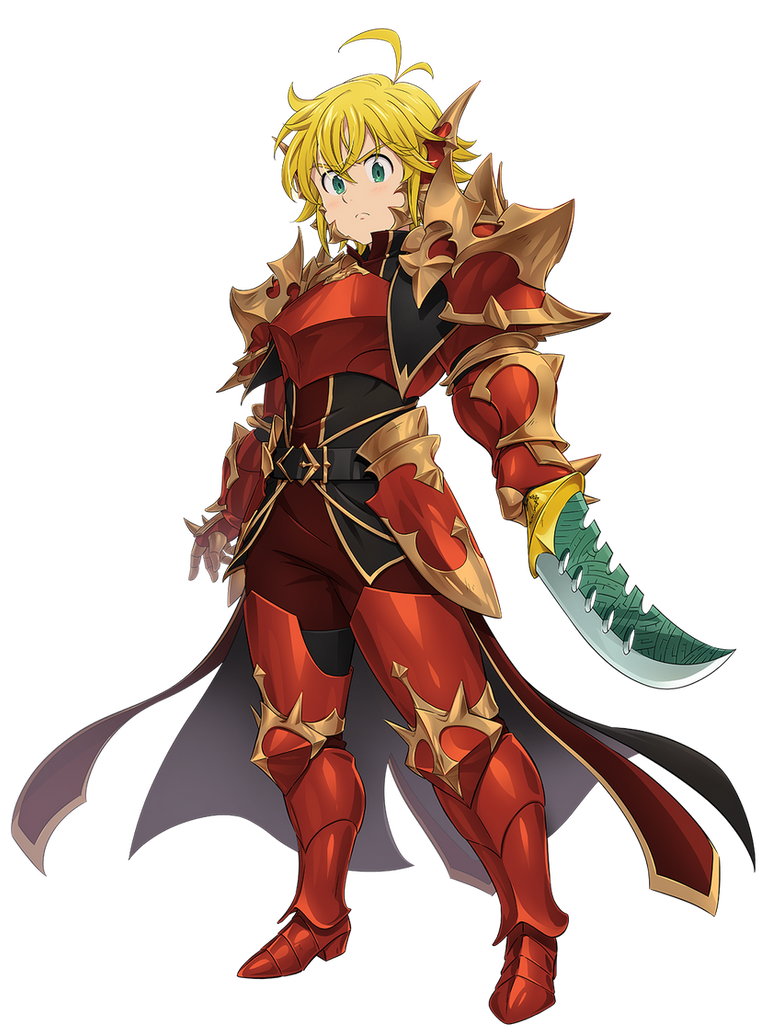 Meliodas Render by Lunuel on DeviantArt