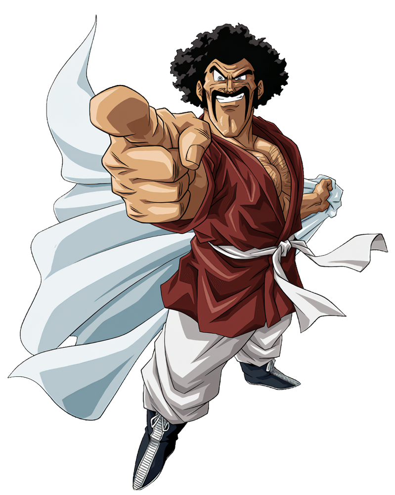 Mr. Satan Render by Lunuel on DeviantArt