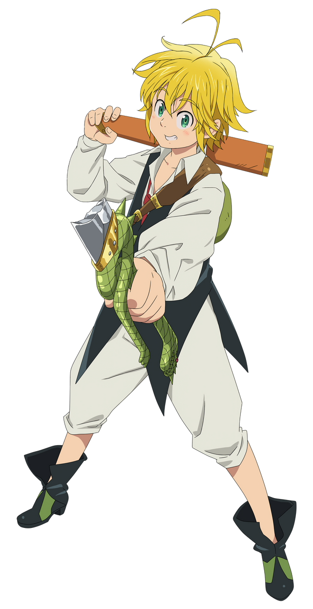 Meliodas Render by Lunuel on DeviantArt