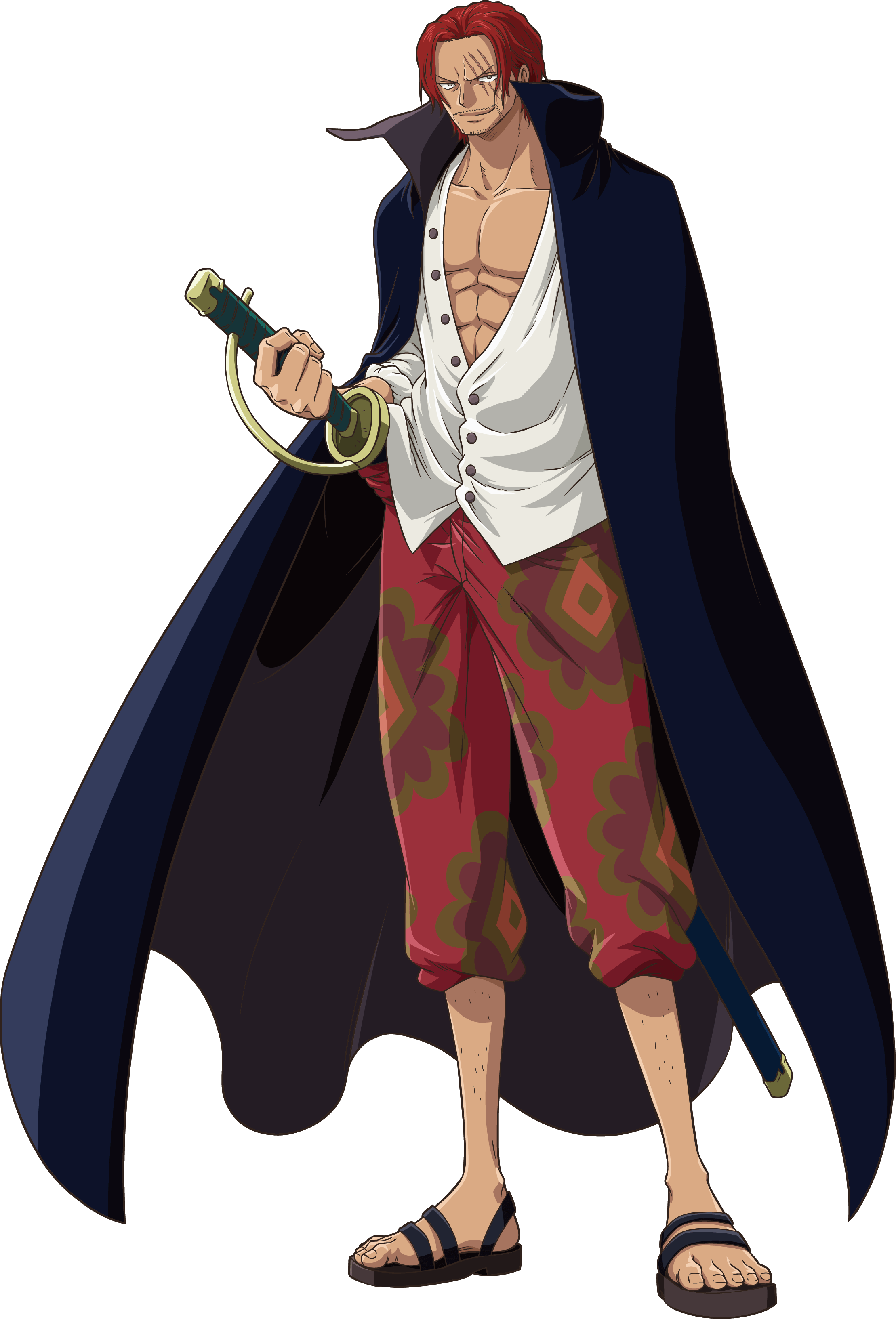 Shanks Render by Lunuel on DeviantArt