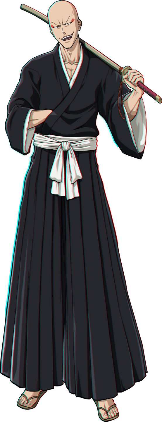 Modarame Ikkaku Madarame Render by Lunuel on DeviantArt