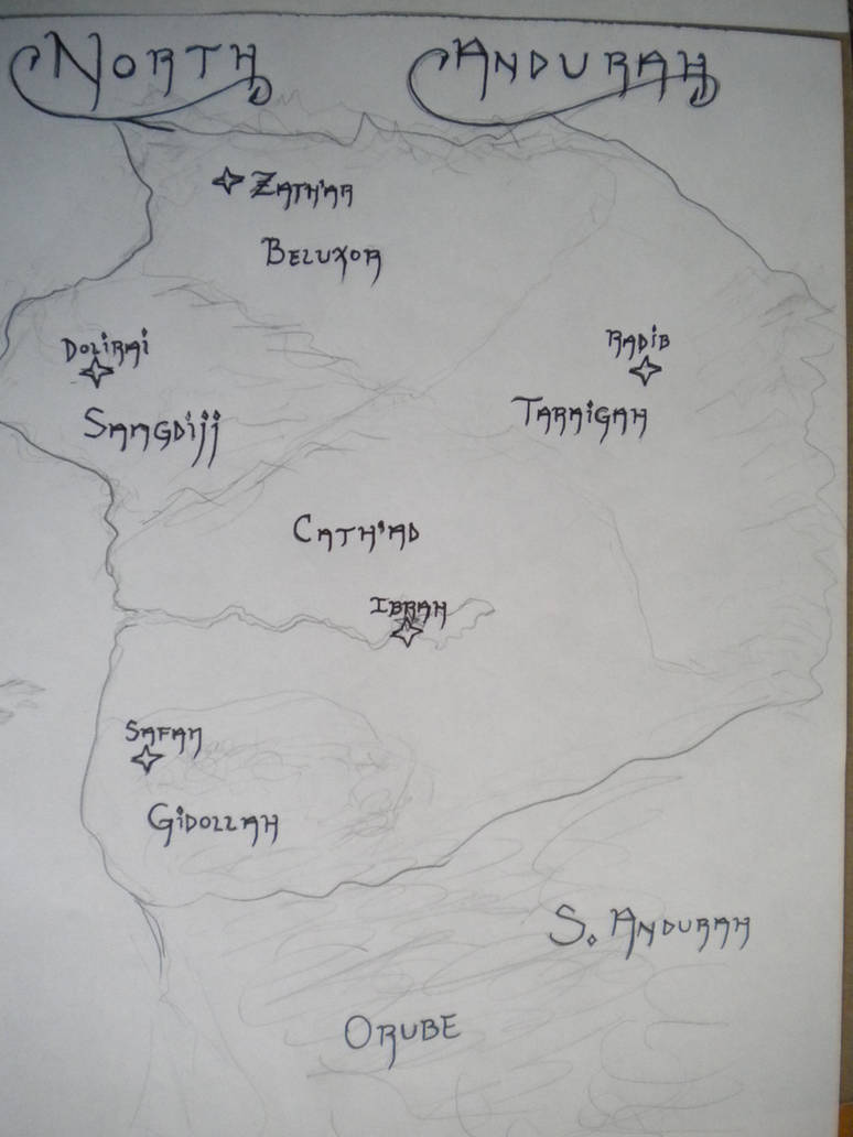 Andur Map Map of North Andurah by Artista12 on DeviantArt