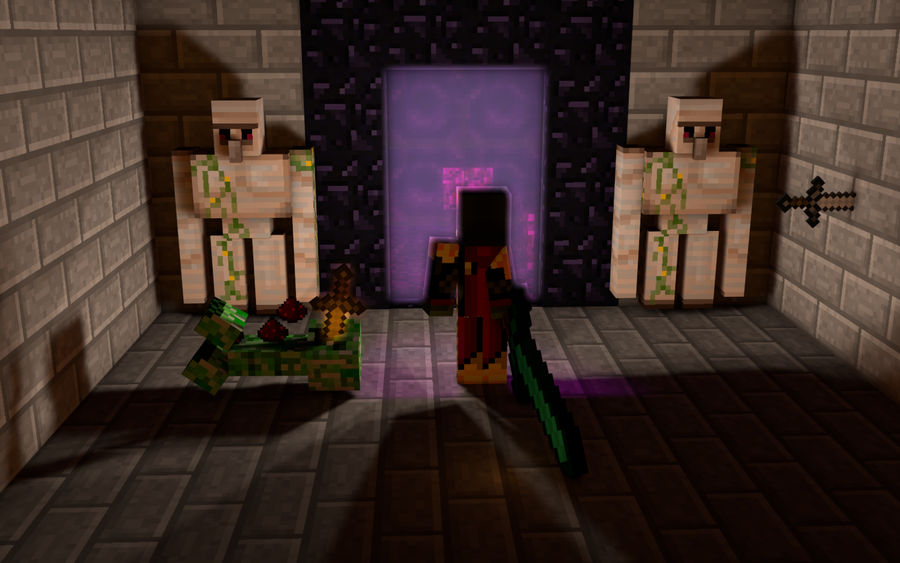Comment Fair Le Portail Du Nether