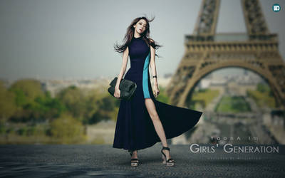 Girls' Generation - Im YoonA - Eiffel Tower