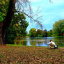 bench by the water