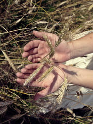 hands full of life