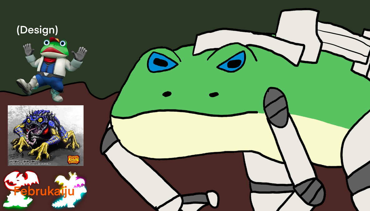 FEBRUKAIJU Day 5: Titanus Slippy Toad by JasonLeung239 on DeviantArt