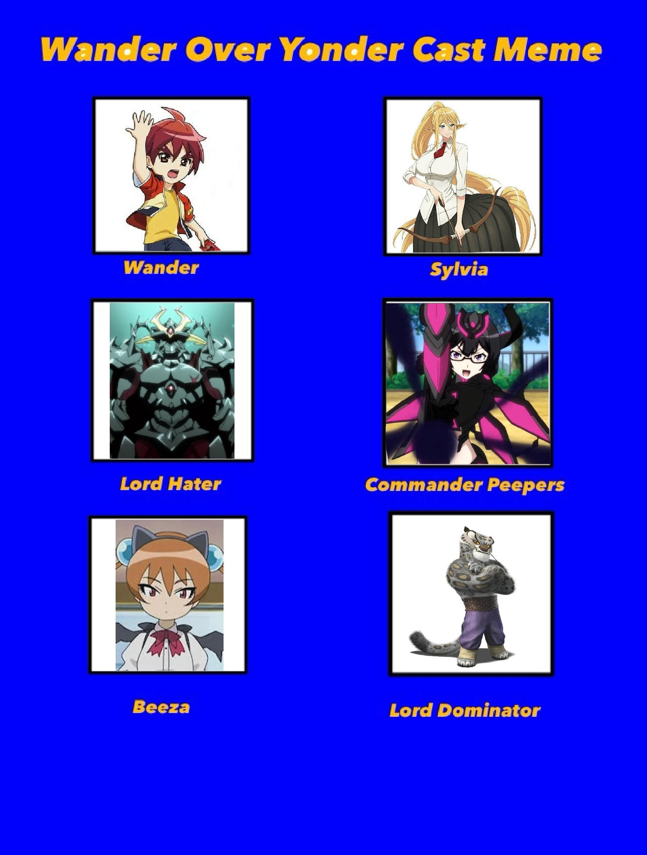 Wander Over Yonder Cast Meme My Version 4 By JasonLeung239 On DeviantArt wander-over-yonder-cast-meme-my-version-4-by-jasonleung239-on-deviantart