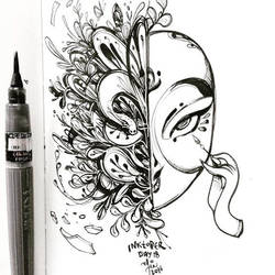 INKtober day 18 | Maskara