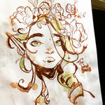 Sketch: Watercolour Fairy
