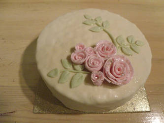 Rose cake