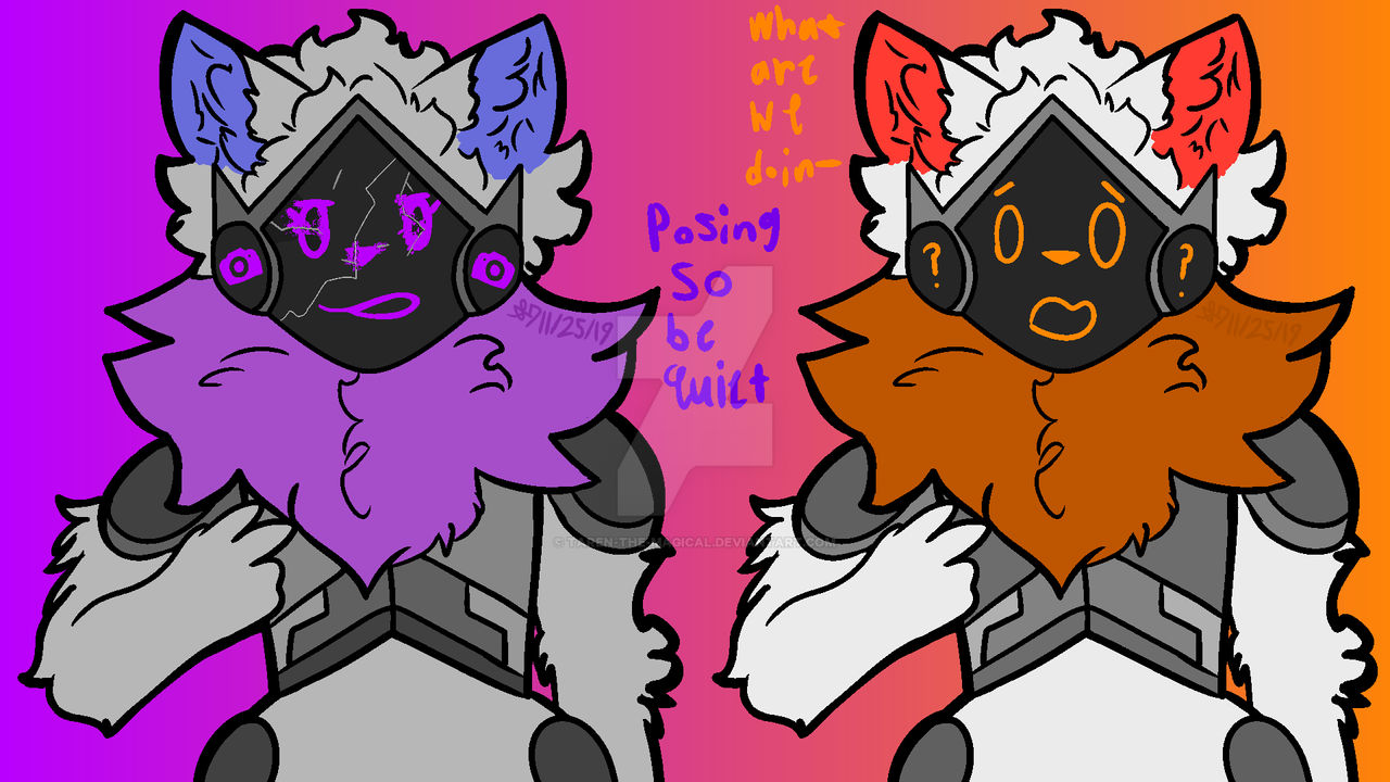 First Time Drawing Protogens In Over 3 Years by Taren-The-Magical on ...