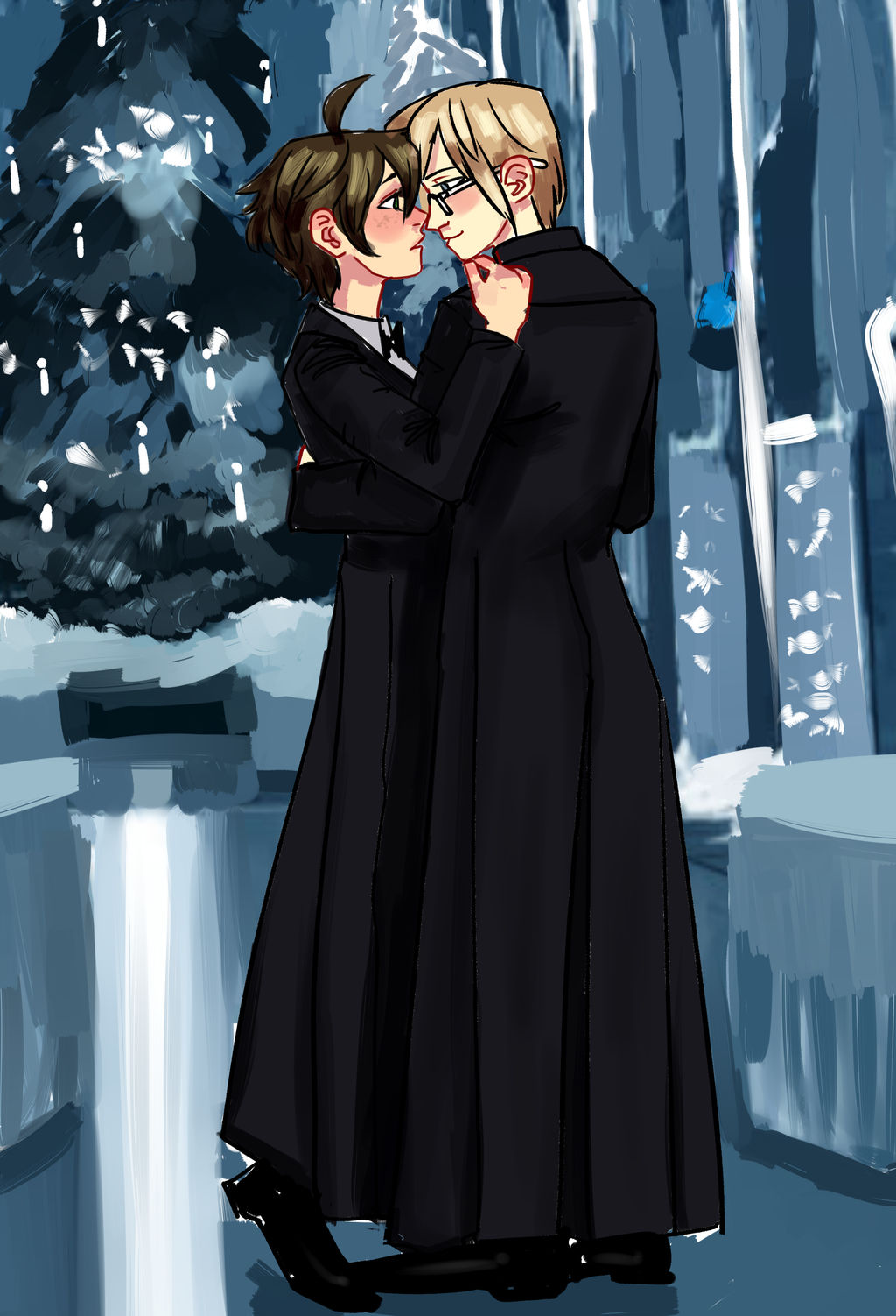 Yule X Ragnar yule ball by clearjoyhues on DeviantArt
