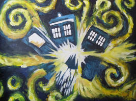 Exploding TARDIS WIP