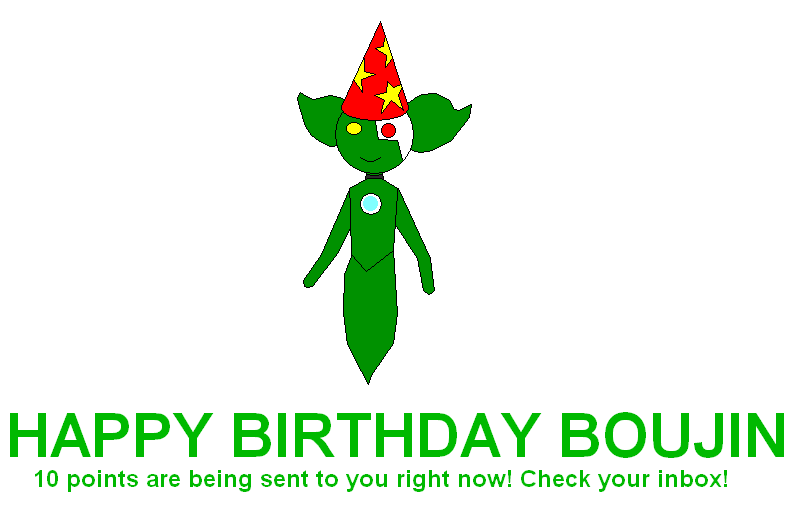 Happy Birthday Boujin