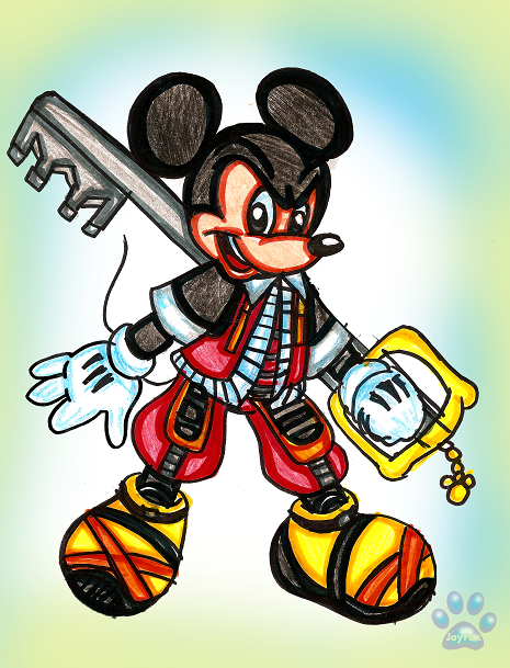 Kingdom Hearts King Mickey by Dream-Of-Serenity on DeviantArt