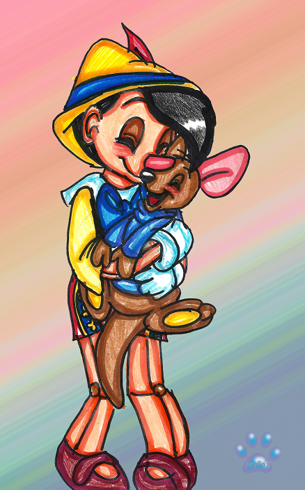 Pinocchio and Roo