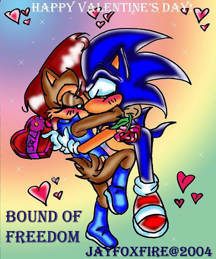 Sonic and Sally valentine