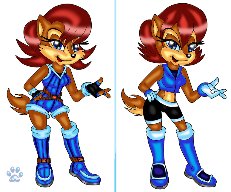 Sonic Frontiers Sally Acorn Mod? by brandonallen1213 on DeviantArt