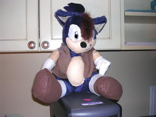 Jules the Hedgehog plushie