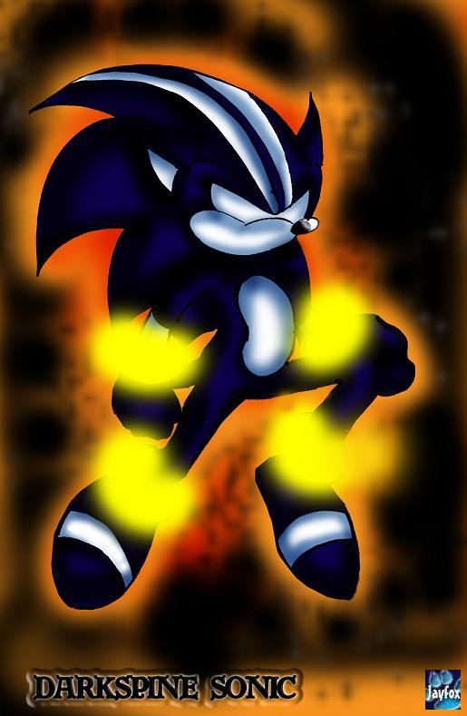 Darkspine Sonic by MutationFoxy on DeviantArt