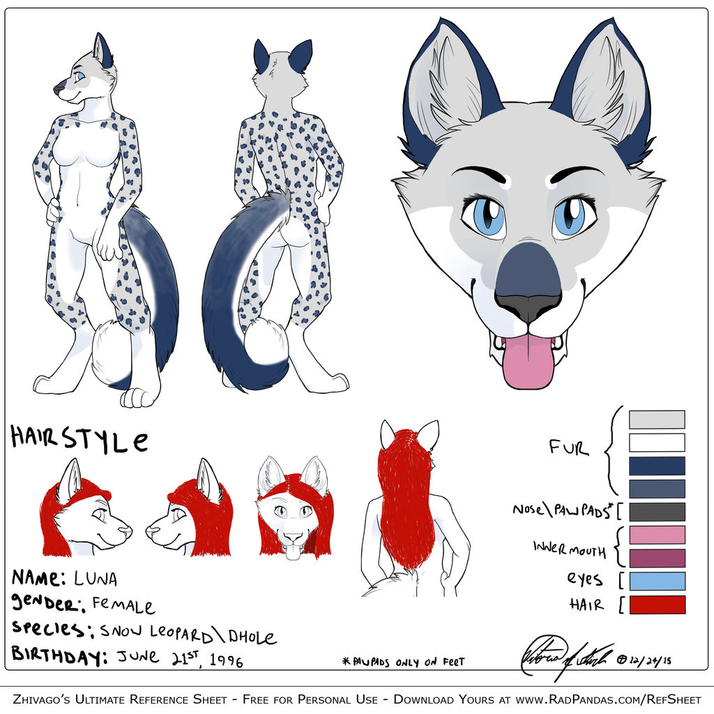 Luna Ref Sheet (Updated 2015)