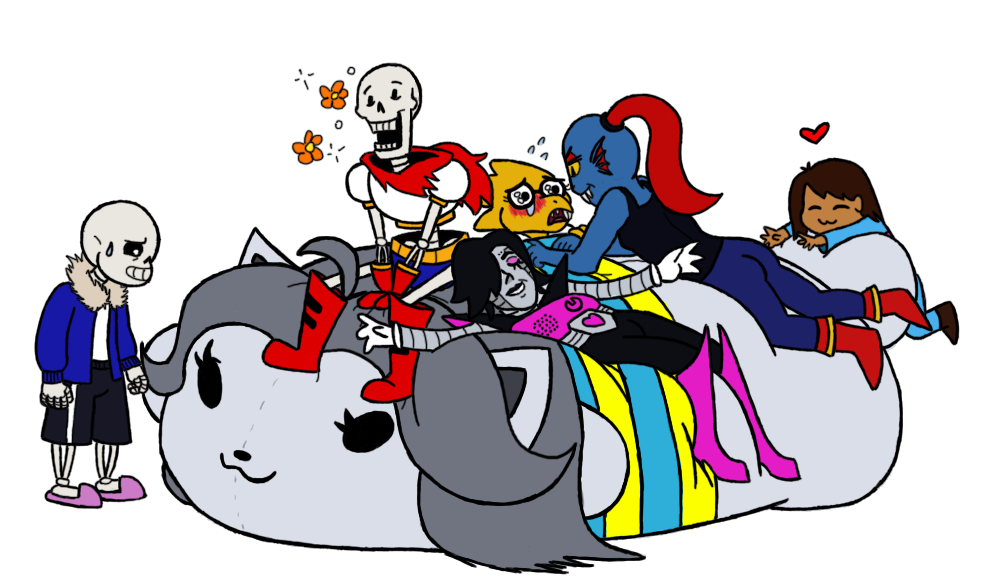 Draw the Squad- Undertale by xMJJMoonwalker on DeviantArt
