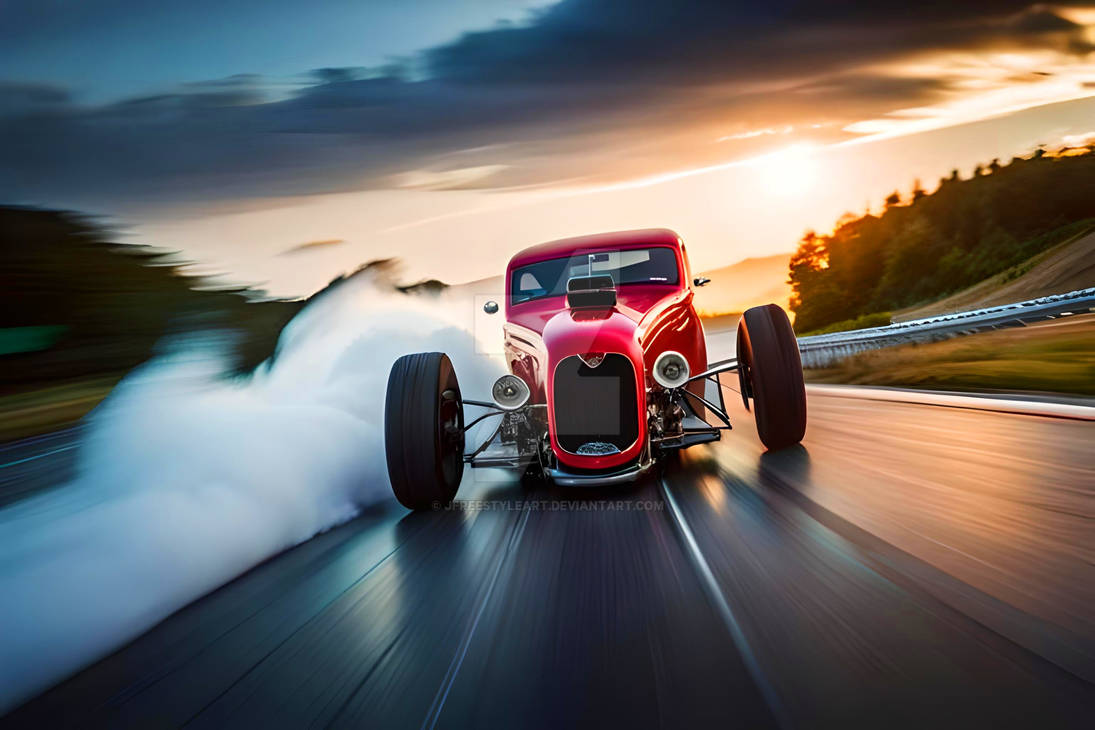 Hot Rod 04 - jFreestyleART by jFreestyleART on DeviantArt