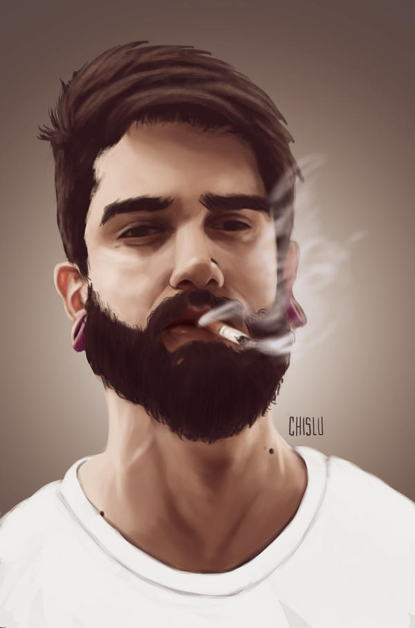 Smoking Beard