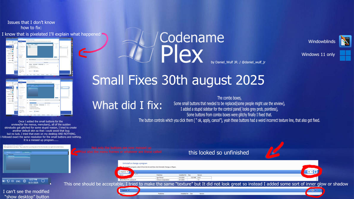 Codename Plex 30th august 2025 small fixes by DPayn3 on DeviantArt