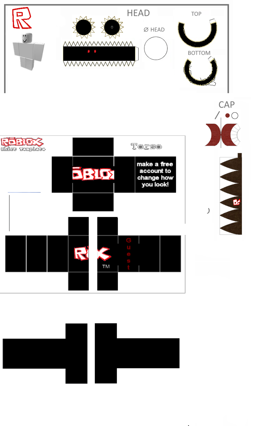 Roblox Templates - Heres Free Template!!!! 😉