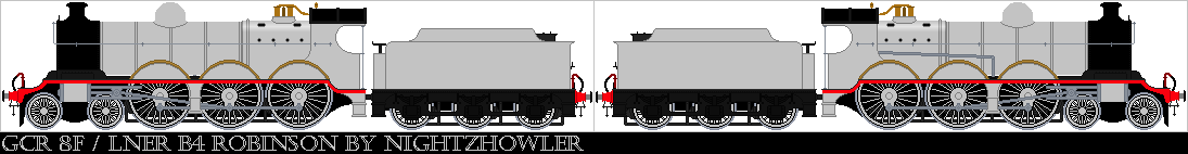 GCR 8F / LNER B4 Sprite Base by NightZHowler on DeviantArt