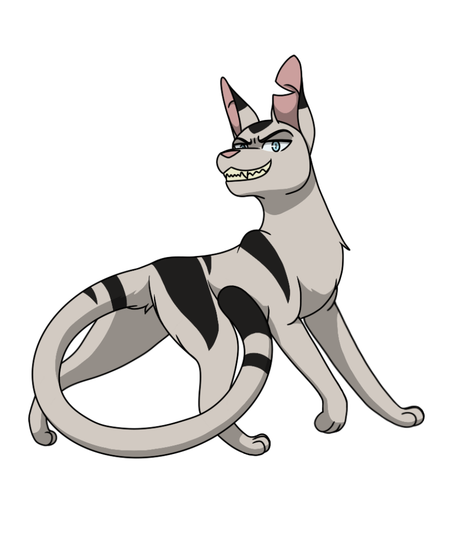 Longtail according to Warriors Wiki by L-i-n-e-S on DeviantArt