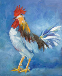 Blue Rooster