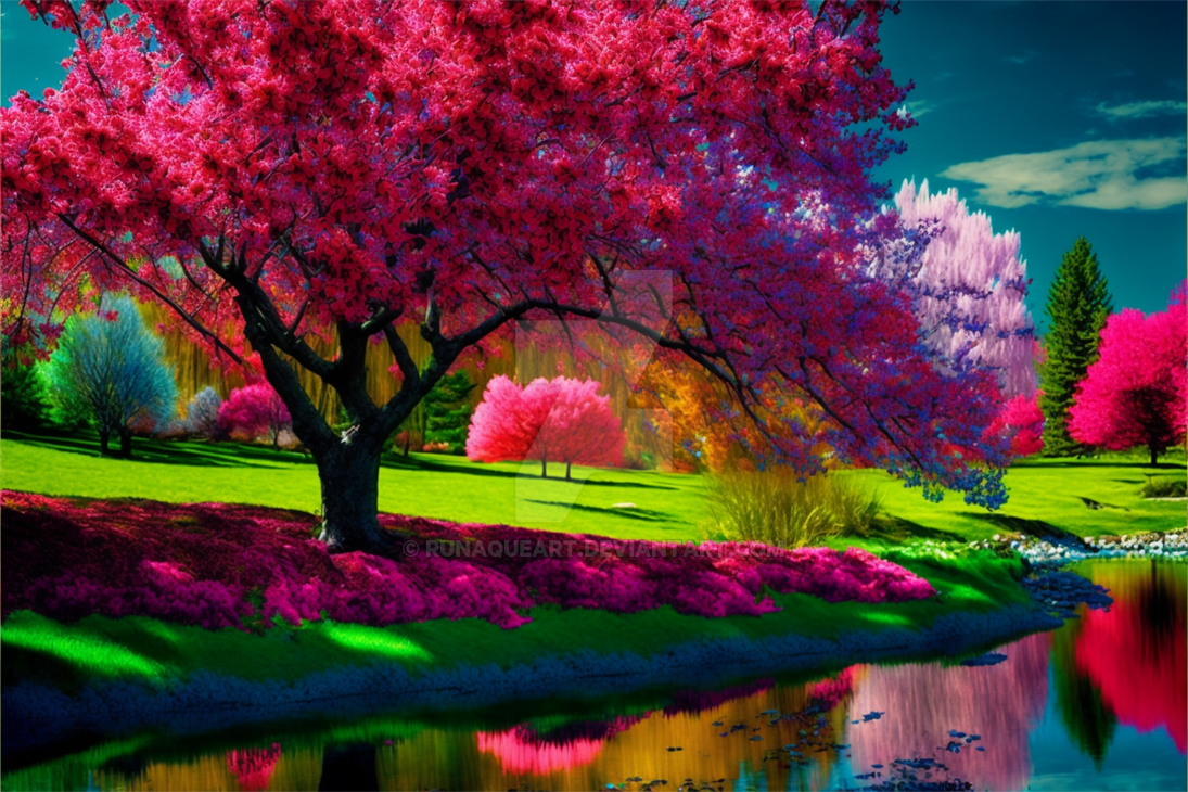 Colorful Springtime Back Colorful Spring 02 by RunaqueArt on DeviantArt