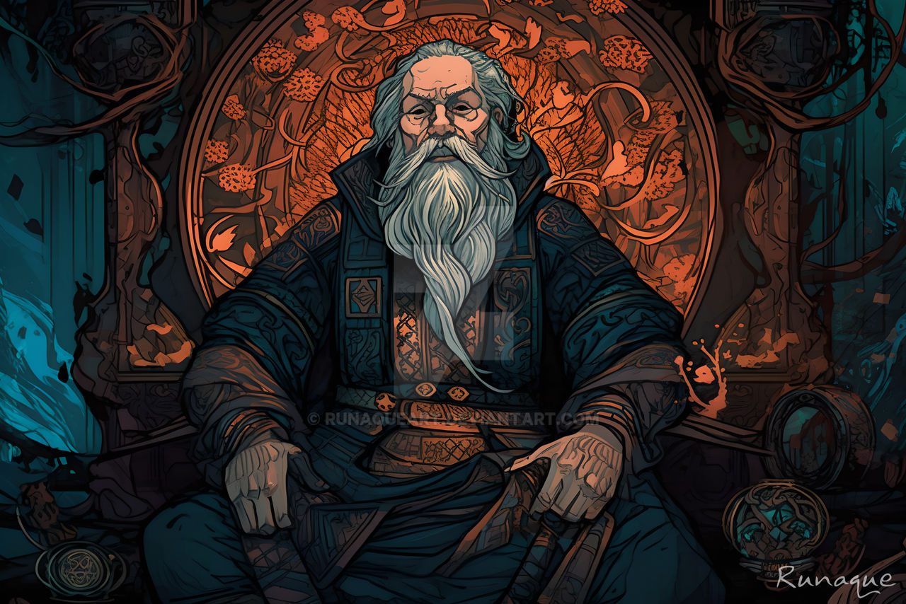 Odin Inicator Odin by RunaqueArt on DeviantArt