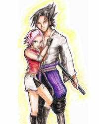 Sasuke and Sakura