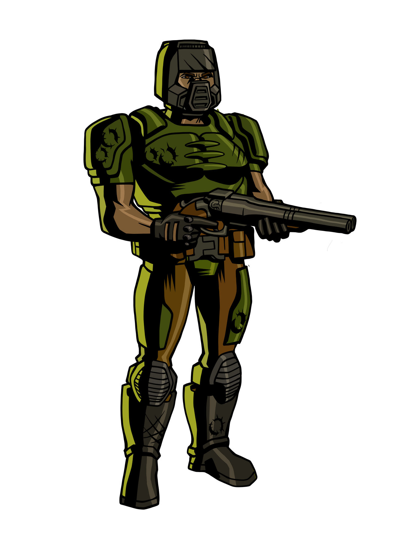Doom Commando Doom Marine by B3njamin03 on DeviantArt