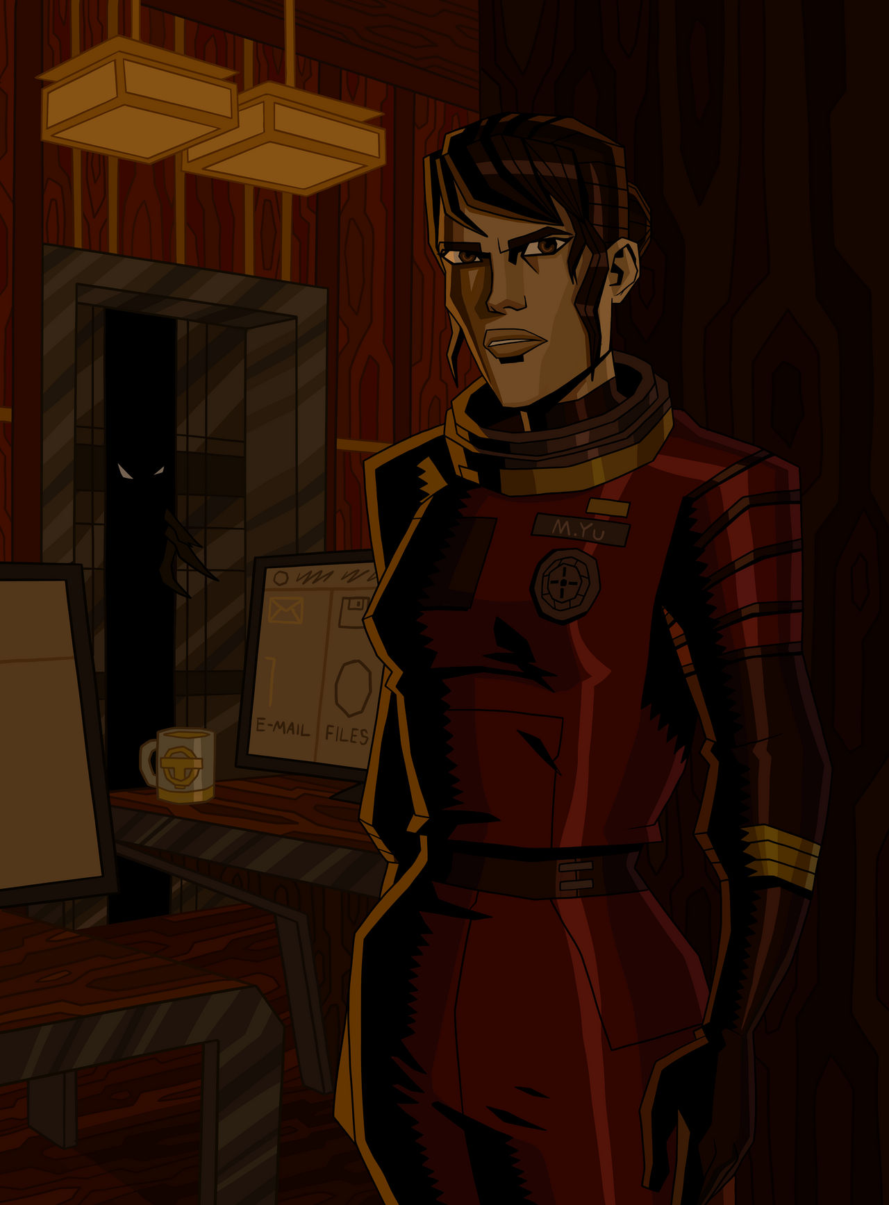 Morgan Yu Computer Morgan Yu by B3njamin03 on DeviantArt