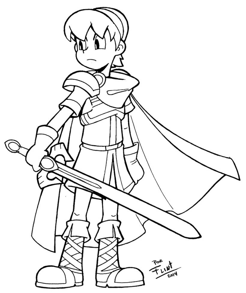 Marth by FlintofMother3 on DeviantArt