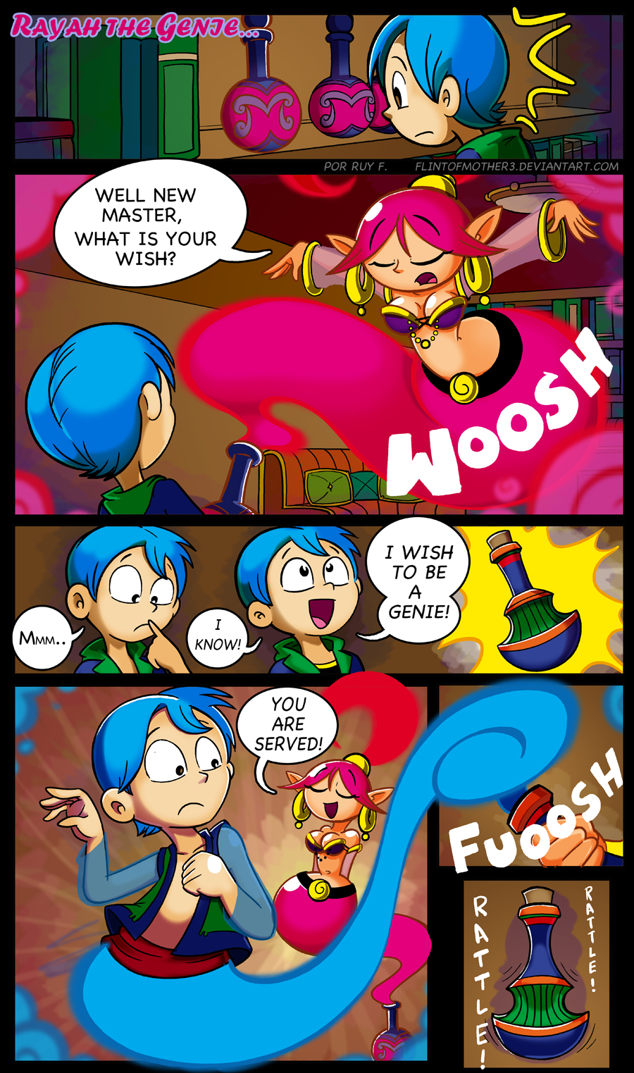 Rayah Comic commision 3