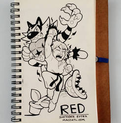 INKTOBER 32 RED