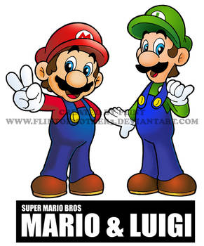 SUPER MARIO BROS MARIO AND LUIGI