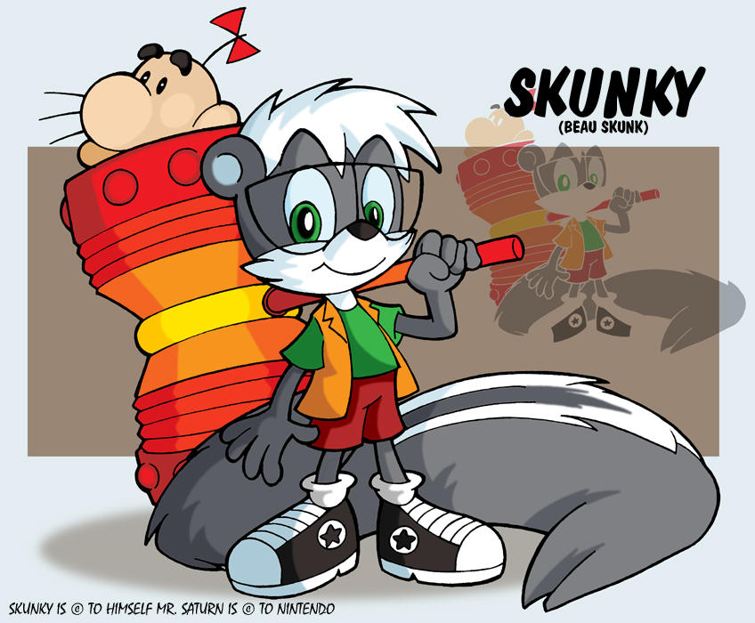 Skunky by FlintofMother3 on DeviantArt