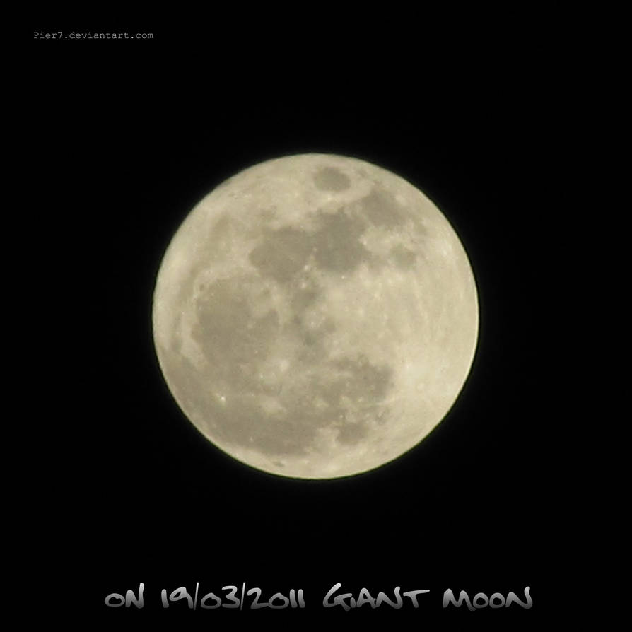 ON 19-03-2011 Giant Moon by Pier7